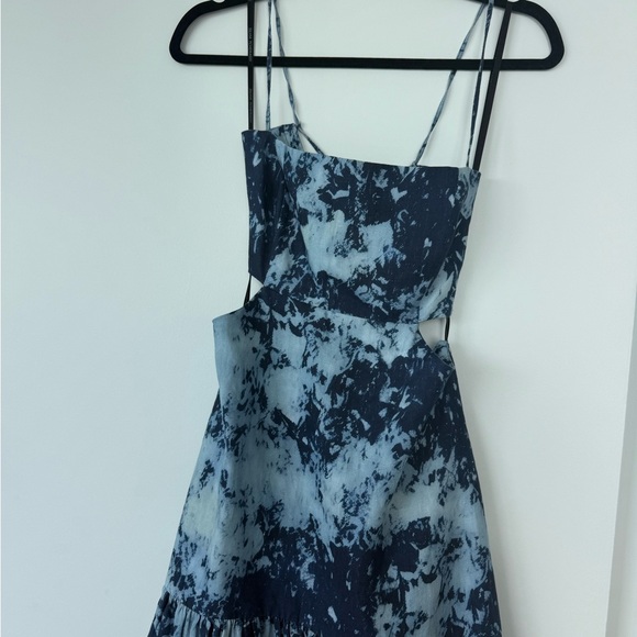 Silvia Tcherassi Blue Patterned Maxi Dress - Picture 4 of 6